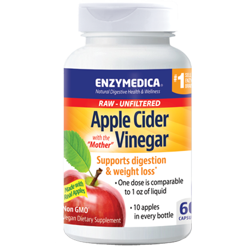 Apple Cider Vinegar 60 caps Enzymedica E10082