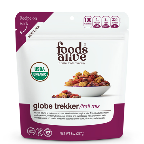 Globe Trekker Trail Mix 8 oz Foods Alive F00911