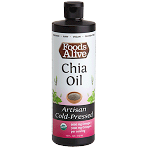 Chia Seed Oil Organic Foods Alive FAL843