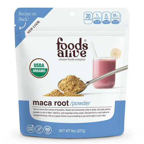 Maca Powder Organic 8 oz Foods Alive FAL294