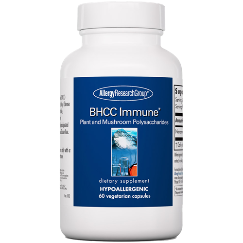 BHCC Immune 60 vegcaps Allergy Research Group A77640