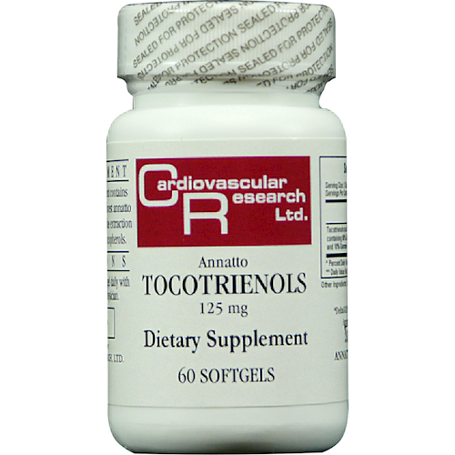 Annatto Tocotrienols 125 mg 60 gels Ecological Formulas TOCOTR
