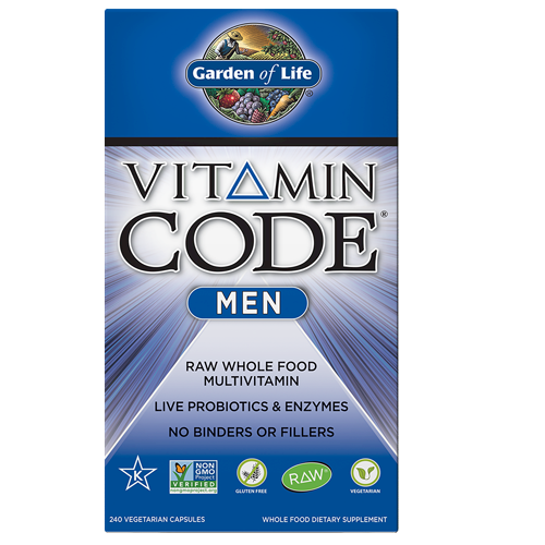 Vitamin Code 50 & Wiser Men's Multi Garden of Life G14202