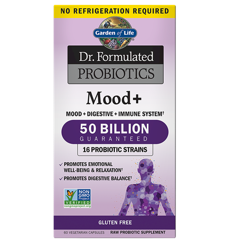 Dr. Formulated Probiotics Mood+ Shelf Stable Garden of Life G20043