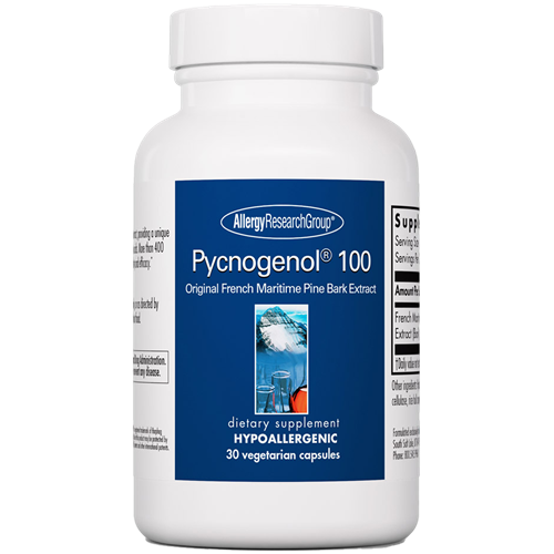 Pycnogenol 100 30 vegcaps Allergy Research Group A72700