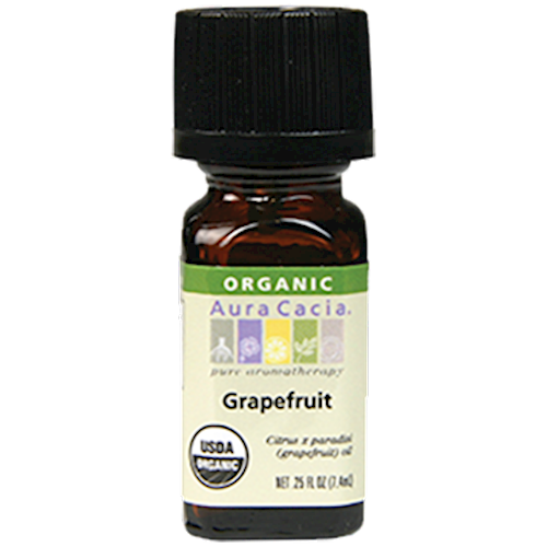 Grapefruit Organic Essential Oil .25 oz Aura Cacia A08133