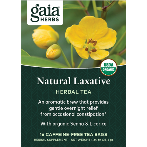 Natural Laxative Herbal Tea Gaia Herbs G19020