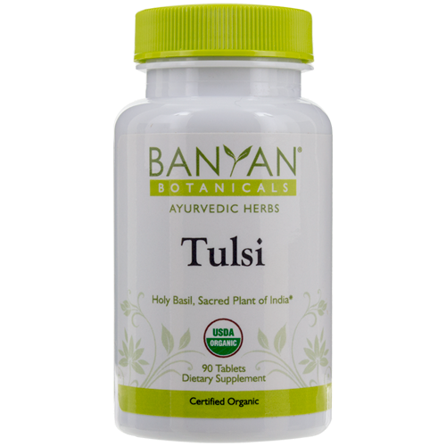 Tulsi Tablets 90 tabs Banyan Botanicals B21411