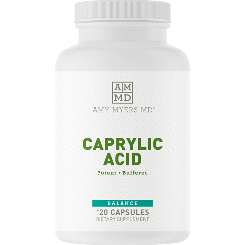 Caprylic Acid 120 caps Amy Myers MD A90048