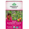 Tulsi Tea Raspberry Peach Organic India R00130