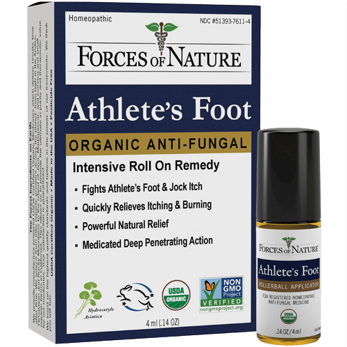 Athlete's Foot Control Organic .14 fl oz Forces of Nature F01135