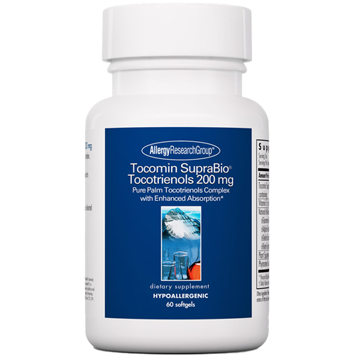 Tocomin SupraBio Tocot 200mg 60 gels Allergy Research Group AR76750