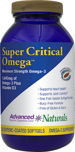 Super Critical Omega 60 gels Advanced Naturals A16739