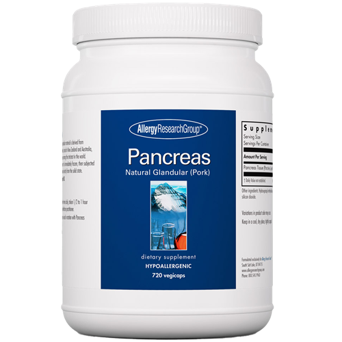 Pancreas Pork 720 vcaps Allergy Research Group PORK2