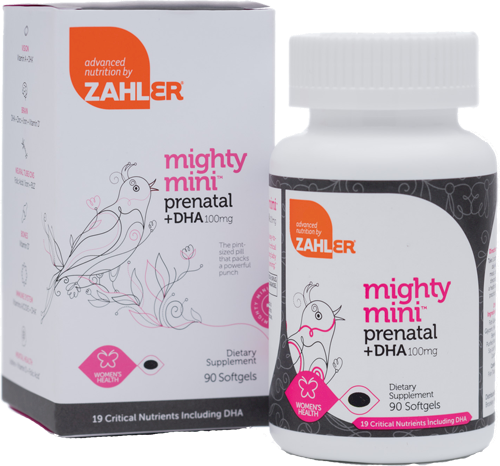 Prenatal Mini 90 softgels Advanced Nutrition by Zahler Z81904