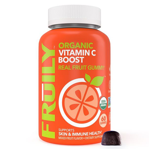 Organic Vitamin C Boost 60 gummies Fruily F55616