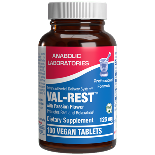 Val-Rest w/Passion Flower 100 veg tabs Anabolic Laboratories A50404