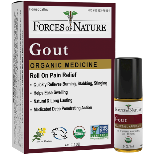 Gout Pain Organic Forces of Nature F01134