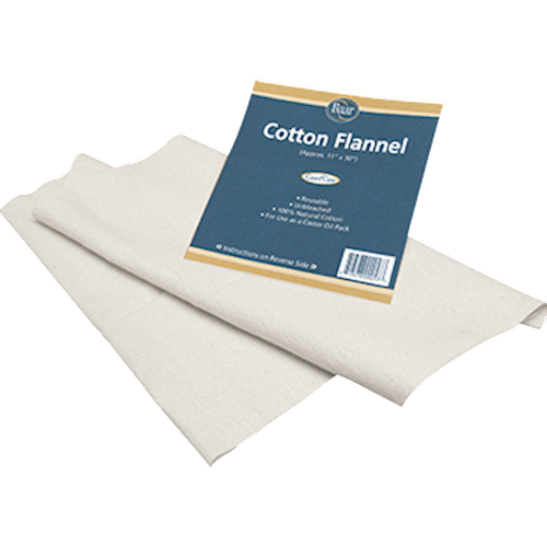 Cotton Flannel for Castor Oil 1 pack Baar Products COTT2