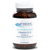 Vitamin D-3, 25,000 IU with K2 MK-7 Metabolic Maintenance M00529