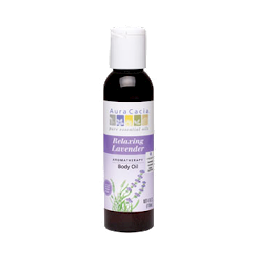 Relaxing Lavender Body Oil 4 oz Aura Cacia A86189