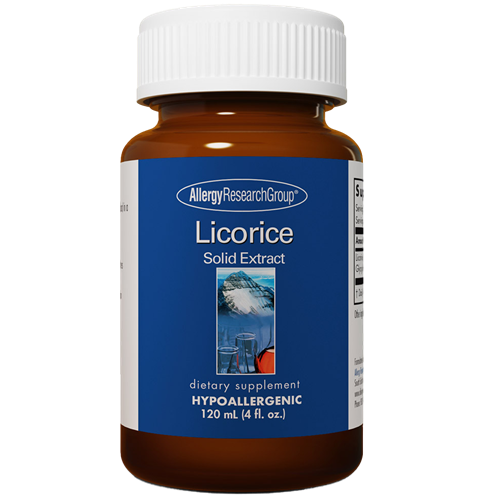 Licorice Solid Extract 4 oz Allergy Research Group LIC38