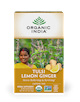 Tulsi Tea Lemon Ginger Organic India R00086