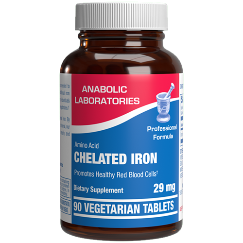 Chelated Iron 90 vegtabs Anabolic Laboratories A43184