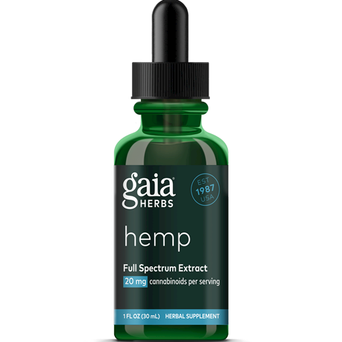 Gaia Herbs Hemp 20 mg Gaia Herbs G3151ZZ