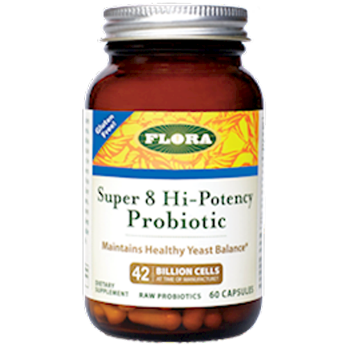 Super 8 Probiotic 60 caps Flora F19568