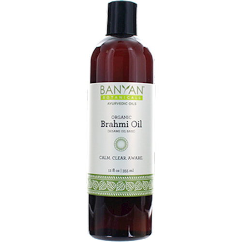 Brahmi Oil Sesame 12 fl oz Banyan Botanicals B34255