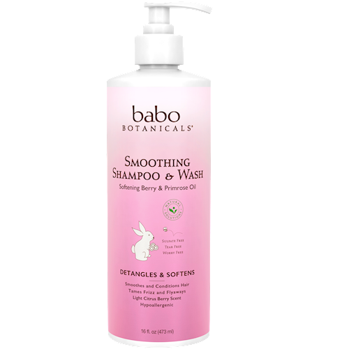 Smoothing Shampoo and Wash 16 fl oz Babo Botanicals B82019