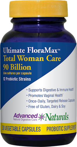 Ultimate FloraMax Total Woman 30 vcaps Advanced Naturals A16941