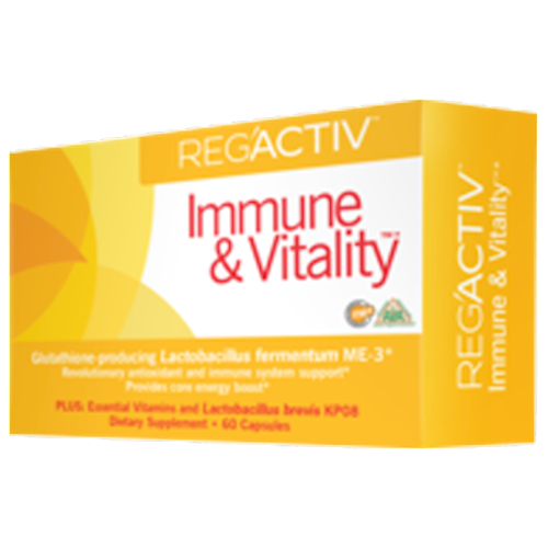 Reg'Activ  Immune and Vitality  60 caps Essential Formulas E22202