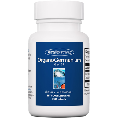 OrganoGermanium Ge-132 100 tabs Allergy Research Group A75340