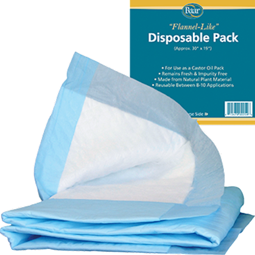 Disposable Castor Oil Pack 30