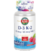 D3 & K2 ActivMelt Raspberry 60 tabs