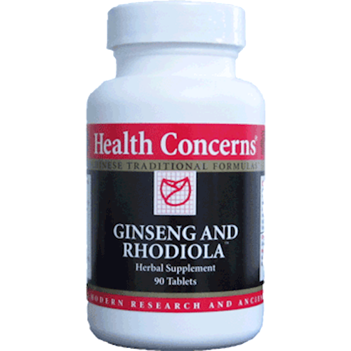Ginseng and Rhodiola Health Concerns H75090