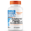 Betaine HCl Pepsin & Gentian Bitters Doctor's Best DB1633