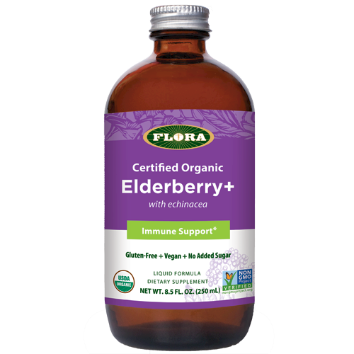 Elderberry+ Liquid Formula  8.5 fl oz Flora F28041