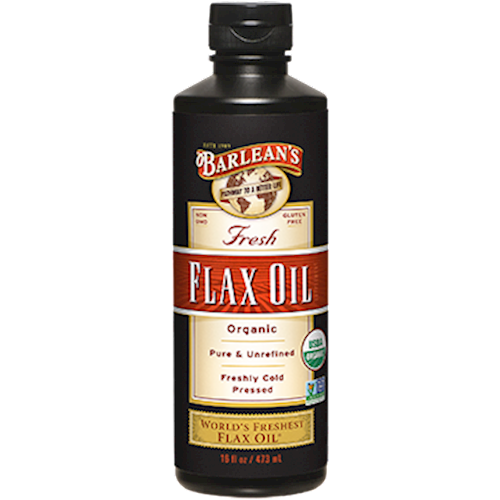 Fresh Flax Oil Organic 16 oz Barlean's Organic Oils FLA43