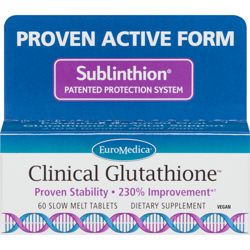 Clinical Glutathione 60 tabs EuroMedica E73706