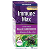 Immune Max Black Elderberry with Vitamins C D3 & Zinc Enzymedica E22036