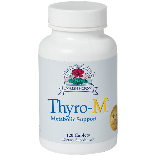 Thyro-M 120 caplets Ayush Herbs AY148