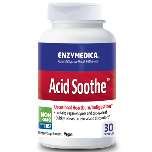 Acid Soothe 30 vegcaps Enzymedica E81214