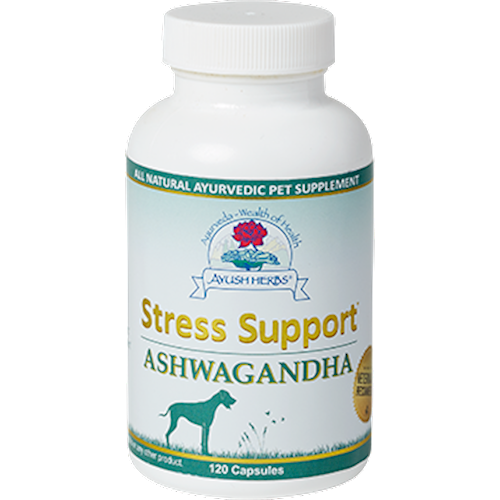 Stress Support Ashwagandha  120 caps Ayush Herbs AYV3