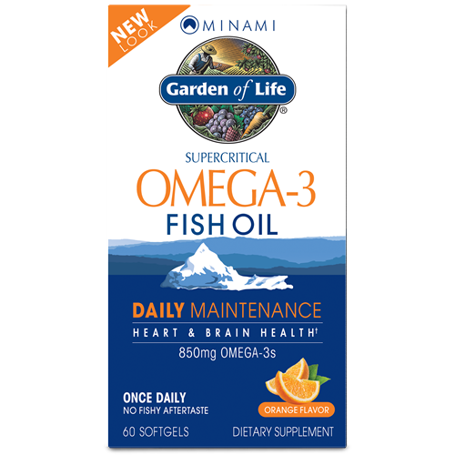 Omega-3 Orange Flavor Garden of Life MN0013