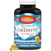 Cod Liver Oil Low Vitamin A Lemon Carlson Labs CLVA1