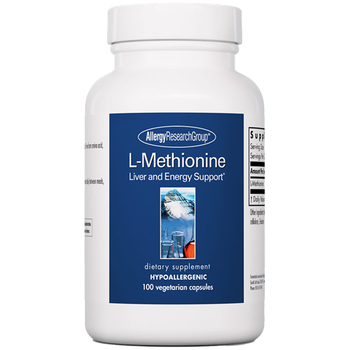 L-Methionine 500 mg 100 caps Allergy Research Group METHC