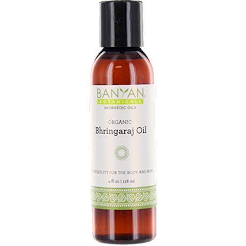 Bhringaraj Oil Organic 4 oz Banyan Botanicals BHRI2